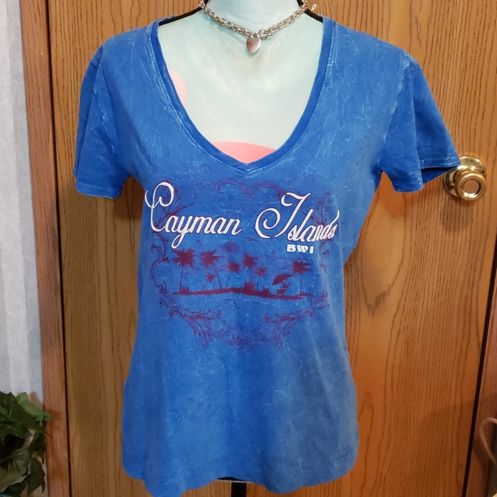 EMI Cayman Island T-Shirt Size Large